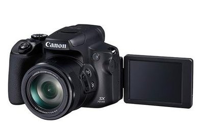 〔公司貨〕CANON PowerShot SX70 HS  21mm超廣角 65倍光學變焦、4K錄影 SX70HS
