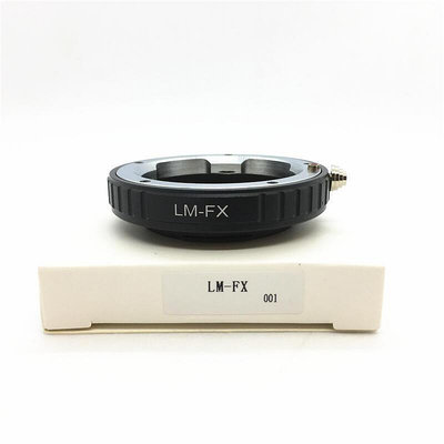 眾誠優品 高精度LM LM-FX轉接環 適用徠卡M口鏡頭轉富士Xpro1 XA2 XT2微單 SY183