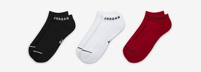 Jordan Everyday 吸濕排汗襪子 喬丹襪子短襪裸襪 厚底襪子 3雙入 DX9656-902