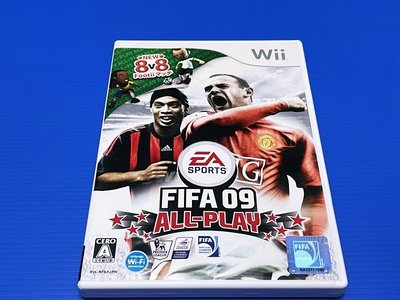 ㊣大和魂電玩㊣Wii 國際足盟大賽09 FIFA 09 ALL PLAY 無說明書{日版}編號:ZA2~朋友寄賣