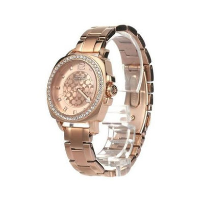 年底清倉二號店 COACH 14501701 女士手錶 精鋼錶帶 100% 正品代購 附購買證明