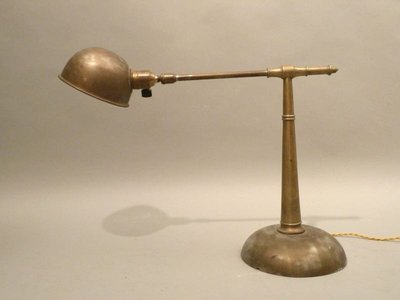 1920s 法國 包浩斯 古董檯燈