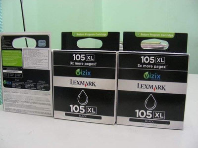☆呈運☆Lexmark 105XL 原廠黑色高容量墨水匣14N0822A-Pro708.Pro805.Pro905