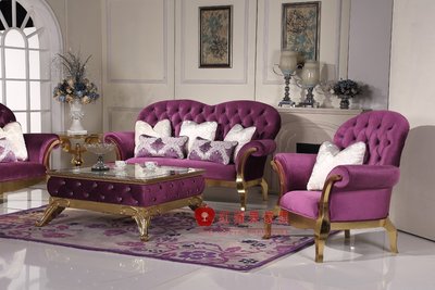 [紅蘋果傢俱] HM-2079 新古典系列 歐式 沙發 法式 絨布沙發 奢華沙發組 多款樣式 任君挑選