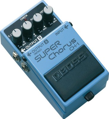BOSS CH-1 SUPER Chorus 超級 和聲 效果器 單顆 調變系 CH1【硬地搖滾】