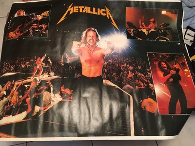 ##進口海報 C-22 全新 Metallica concerts 120 x 90 cm (附贈海報筒)