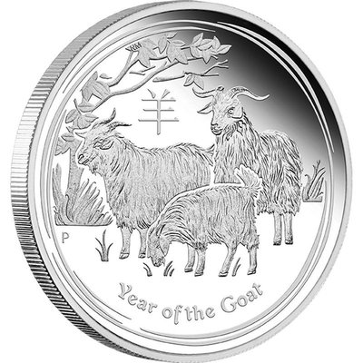 [現貨]澳洲 紀念幣 2015 1oz 羊年生肖紀念銀幣 原廠
