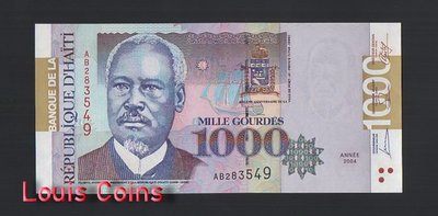 【Louis Coins】B925-HAITI-1999-2015海地紀念紙幣,1000 Gourdes
