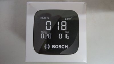 【全新】BOSCH 博世 專業級空氣品質檢測儀 迷你空氣監測站 Cube 快速精準檢測 PM1.0、PM2.5、PM10
