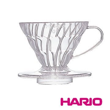 Hario 樹脂咖啡濾杯 VD-01T日本原裝 V60咖啡濾杯 1-2杯