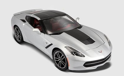 2014 雪佛蘭 Corvette Z51 銀色 FF4438132 1:18 合金車 預購 阿米格Amigo