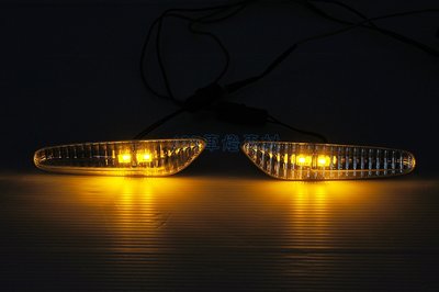 ~~ADT.車燈.車材~~E46 4D 02~05 E60 E61 E90 E91 X3 高亮黃光LED晶鑽側燈組
