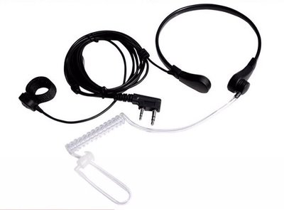 對講機耳麥 無線電 喉震式耳麥 耳機 空氣導管 耳塞 生存遊戲 機車 重機 K頭 雙頻無線電 耳機麥克風