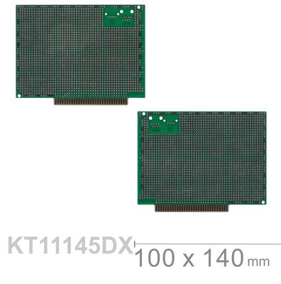 『聯騰．堃喬』KT-11145DX 100 x 140 mm 雙面 40 x 38 孔 FRP  PCB板 萬用電路板