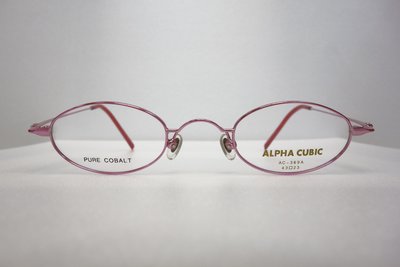 【中國眼鏡】ALPHA CUBIC AC 鏡框 鏡架 日本製 鈷金屬 COBALT