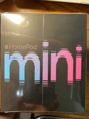 Apple homepod mini 全新 智慧音響 音箱 黑色 智慧家庭 音樂 正品
