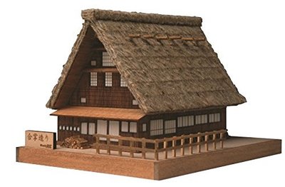 【天翼~日の良品代購】日本合掌村合掌屋 木製模型組裝套件