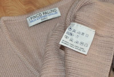 I Pinco Pallino(IPP) 頂級BABY毛料粉藕色超美 50%羊駝(草泥馬) 毛衣外套可以穿到快兩歲