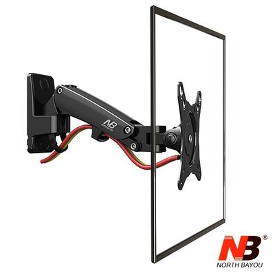 NB F120 氣壓式液晶螢幕壁掛架17-27吋液晶電視螢幕適用