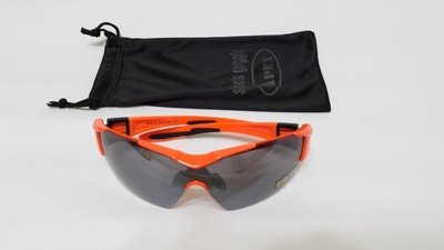 APEX 801運動眼鏡 太陽眼鏡 (橘框)防爆強化pc鏡片耐撞擊不碎裂可適用生存遊戲極限運動球類運動