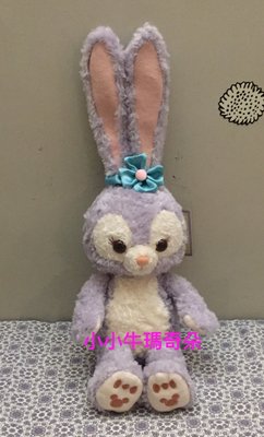 ~小小牛瑪奇朵2~日本東京海洋迪士尼樂園達菲Duffy新朋友Stella Lou史黛拉兔芭蕾兔S號娃娃玩偶