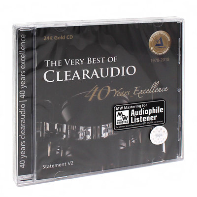 原版進口 The Very Best of Clearaudio 清澈40周年紀念 24K金CD