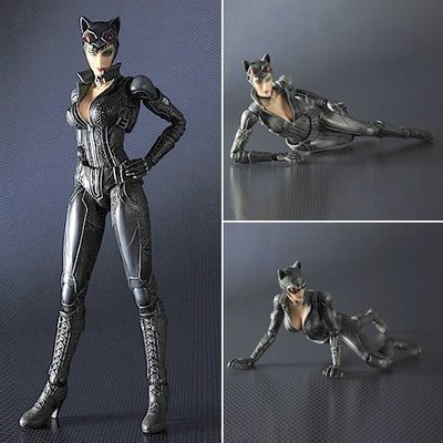 全新 Play Arts改 阿卡漢城市 蝙蝠俠 Arkham City Catwoman 貓女