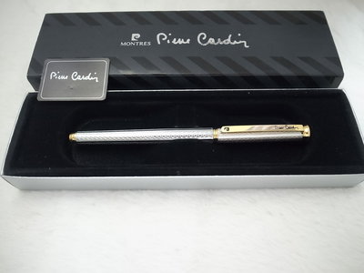 W215 皮爾卡登 銀色全金屬鋼珠筆(9成新)