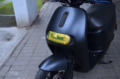 EPIC 部品 GOGORO2 大燈護片 大燈貼片 燈罩 黃色 綠色 燻黑色