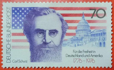 德國郵票舊票套票 1976 Bicentenary of American Revolution
