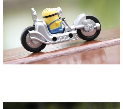 Brave1210shop~限購競標品可150元加價購~美國小小兵/意大利販售款 神偷奶爸 兒童玩具車合金小汽車摩托車模
