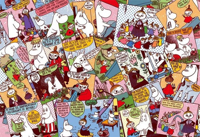 日本進口拼圖嚕嚕米姆明moomin 漫畫300片絕版拼圖，03-863 | Yahoo奇摩拍賣