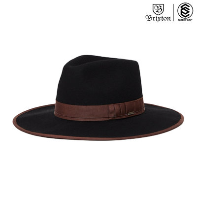 BRIXTON 紳士帽 牛仔帽 UNISEX RENO FEDORA  硬挺版 大邊紳士帽 ⫷ScrewCap⫸