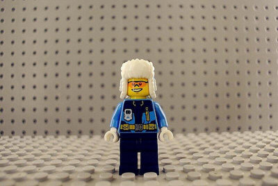 極致優品 LEGO 樂高 城市人仔 CTY928 帶藍色帽子的探險家 60195 LG541