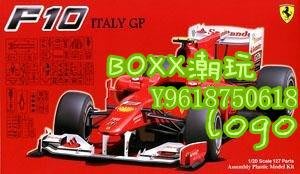 BOxx潮玩~富士美拼裝汽車模型 1/20 F1法拉利 Ferrari F10 意大利站 09181