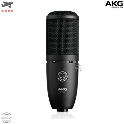 AKG P120 電容式麥克風 專業XLR介面 宅錄收音響設備器材 網路直播主 樂器人聲多用途 個人音樂工作室必備