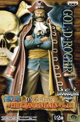 日本正版 景品 海賊王 航海王 DXF THE GRANDLINE MEN vol.11 羅傑 公仔 日本代購