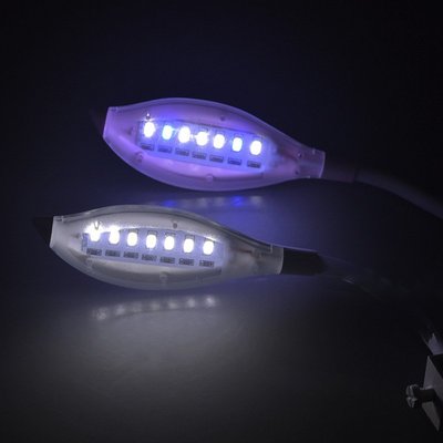 現貨 USB樹葉燈迷你烏龜缸燈led魚缸夾燈草缸海水缸LED照明燈藍白光