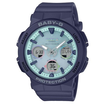 日本正版 CASIO 卡西歐 Baby-G BGA-2500-2A2JF 女錶 女用 手錶 電波錶 太陽能充電 日本代購