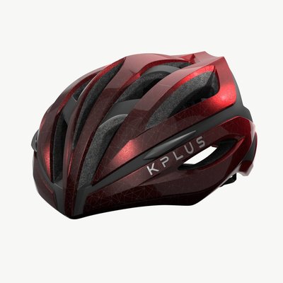 【三鐵共購】【KPLUS】SUREVO S系列漸層色公路競速單車安全帽－熔岩紅