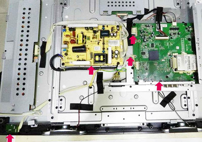 [維修] SAMPO 聲寶 LM-32SA08D LCD 液晶電視 不過電/不開機 故障機板 維修服務