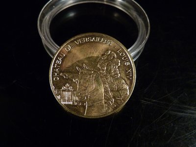 古玩軒~錢幣.金幣.紀念幣.路易十四肖像紀念幣.法國紀念幣.ABC880
