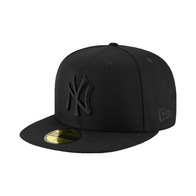 NEW ERA 59FIFTY 5950 MLB 洋基 NY 全黑 基本款 大尺碼 全封帽 棒球帽⫷ScrewCap⫸