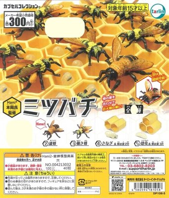 【扭蛋屋】Hani2-蜜蜂模型與巢穴《全4款》