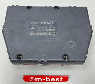 BENZ W203 2000-2001 ABS電腦 泵浦用 ESP電腦 (單獨電腦)(日本外匯拆車品) 2035451632