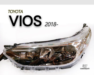 》傑暘國際車身部品《全新 TOYOTA VIOS 18 19 20 21年 原廠型 魚眼 大燈 一邊3800 TYC製