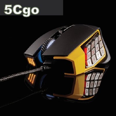 5Cgo【權宇】陸版 海盜船CORSAIR Gaming Scimitar RGB執法者遊戲電競滑鼠12000dpi含稅