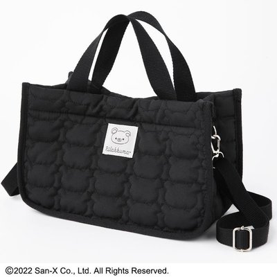 《瘋日雜》606黑日本限定BOOK Rilakkuma懶懶熊 拉拉熊 兩用包 手提包托特包輕量包 斜背包側背包空氣包