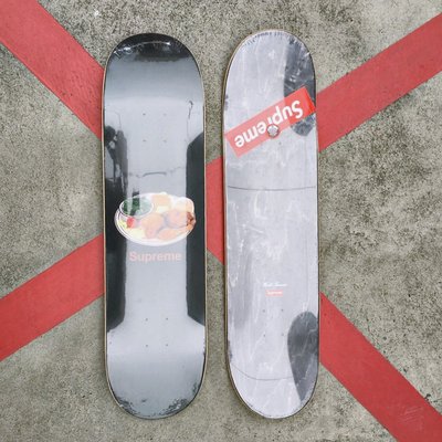 ☆LimeLight☆ 2018 S/S Supreme Chicken Dinner Skateboard 烤雞黑白