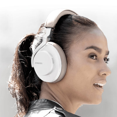 【保固兩年】公司貨 SHURE AONIC 50 降噪無線藍牙耳機 耳罩式 可接線 無線耳機 AONIC50 白